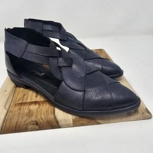 FREE PEOPLE. Made in Spain. Espadrille. Dark Slate woven. 39. 8-8.5.